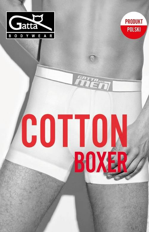 Bokserki męskie Gatta - Cotton bezszwowe, w morskim kolorze