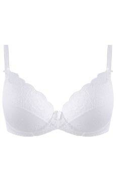 Biały biustonosz push-up Unikat ARABELA