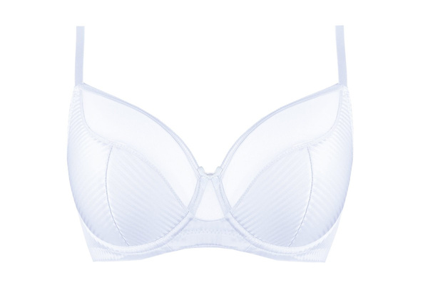 Biały biustonosz półusztywniany Unikat FIONA