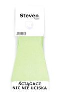 Seledynowe skarpetki bezuciskowe Steven 018