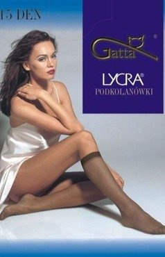 Podkolanówki Gatta Lycra - 2 pary w opak daino || jasny beż