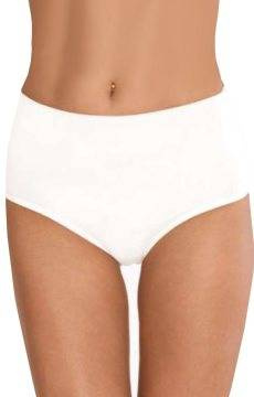 Gładkie wysokie bawełniane figi De Lafense 018 Sara