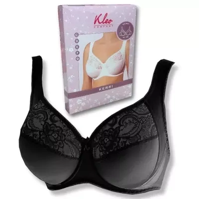Czarny, miękki biustonosz Kleo 338 Kerri/soft
