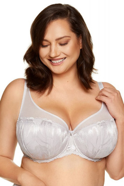 Usztywniany biustonosz Gorteks Moon/B4 srebrny OSTATNIE SZTUKI