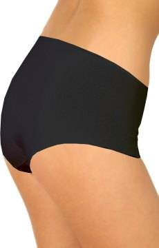 Bawełniane figi damskie Modo Nr 120 / laserowo cięte CZARNE