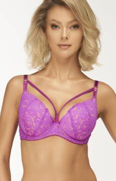 Biustonosz różowy Push Up Unikat KOSMO