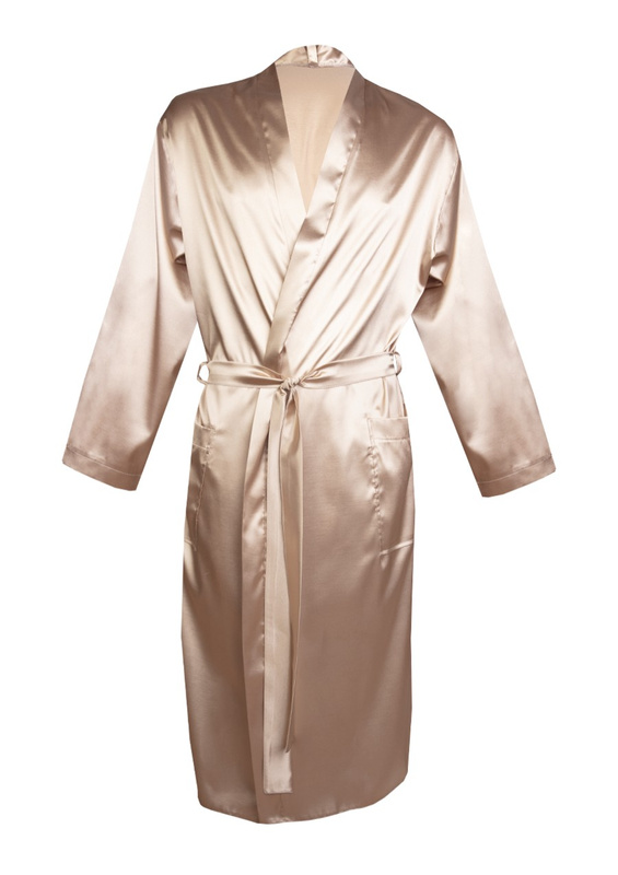 Podomka Męska Christian - satyna granat - Dkaren