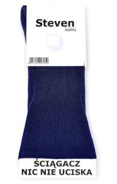 Uniwersalne skarpetki bezuciskowe Steven 018 dla kobiet i mężczyzn granatowy