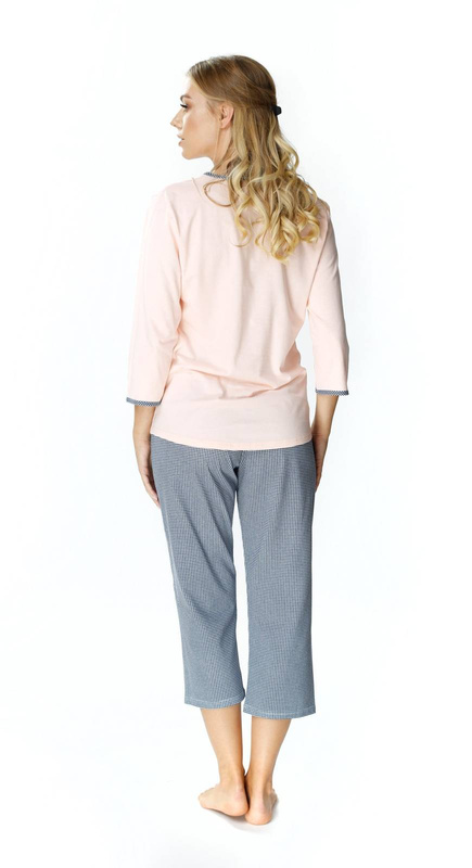 Piżama damska 3/4 Mewa FIBI 6303