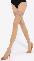 Pończochy samonośne Gatta - Michelle 20DEN daino || jasny beż