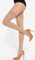 Pończochy samonośne Gatta - Michelle 20DEN daino || jasny beż
