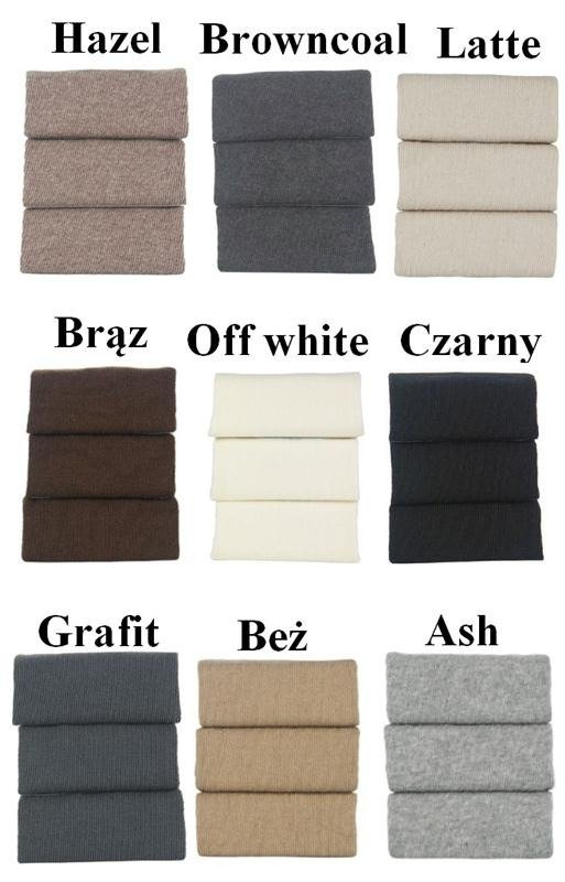 Bawełniane rajstopy Wola Lady ciemny szary/grafitowy