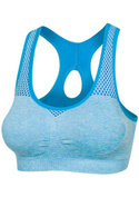 Niebieski sportowy biustonosz Julimex SKIP 