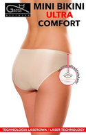 Gatta Mini Bikini ULTRA Comfort - Laserowo cięte /  czarne