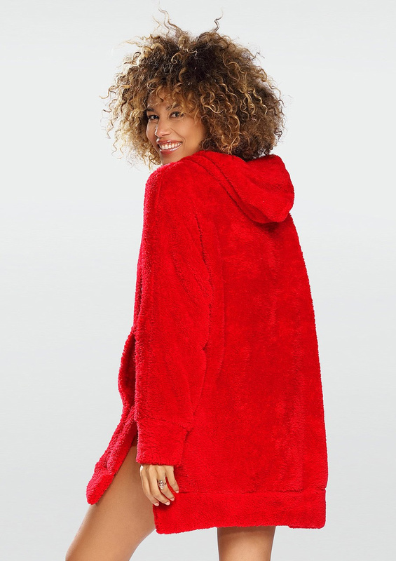 Bluza ARIELA - puch koral - Dkaren