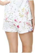 Jedwabne spodenki w kwiaty Mewa Flores 6536