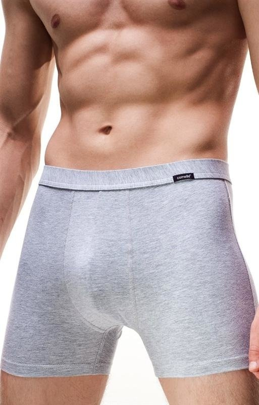 Gładkie bokserki Cornette Authentic czarny