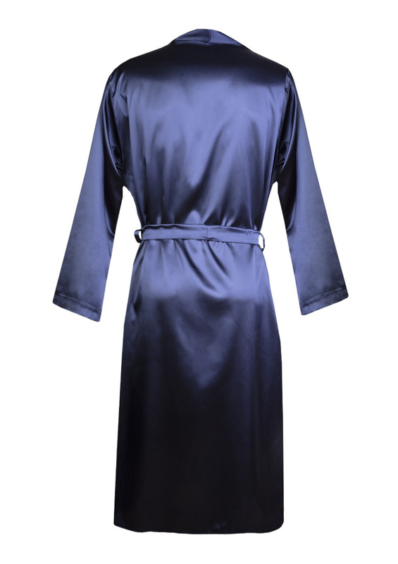 Podomka Męska Christian - satyna granat - Dkaren