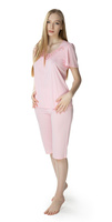 Damska dwuczęściowa piżama Matylda 3639 różowy - Mewa