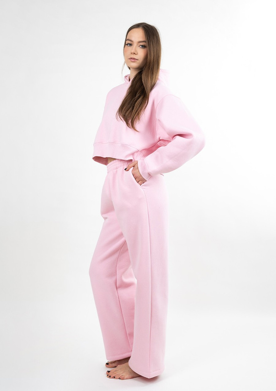 Ciepły komplet dresowy, bawełniany Dk-k-b15 puder Dkaren