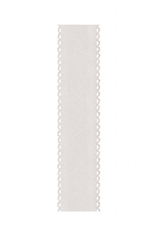 Materiałowe, wymienne ramiączka do biustonosza Julimex RB-403 RAMIĄCZKA '16 MM' BIAŁE