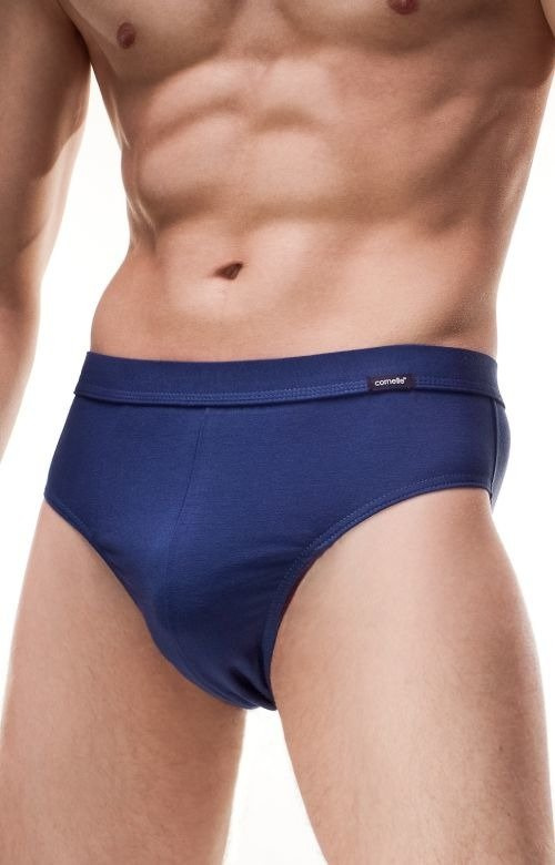 Czerwone slipy męskie Cornette Authentic