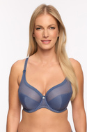 Biustonosz półusztywniany Sonia 1058 jeans- Gaia