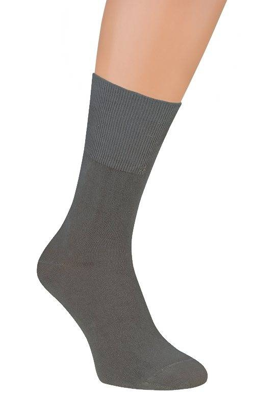 Długie skarpetki bambusowe Skarpol 10 SZARE