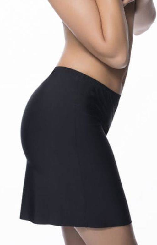 Gładka, bezszwowa półhalka Julimex - Soft & Smooth czarna