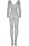 Czarny Bodystocking Obsessive - N109