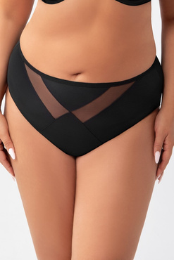 Eleganckie czarne figi Gorsenia VICKY K566/1