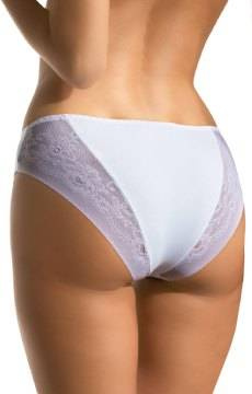 Bawełniane figi z koronką Babell 108