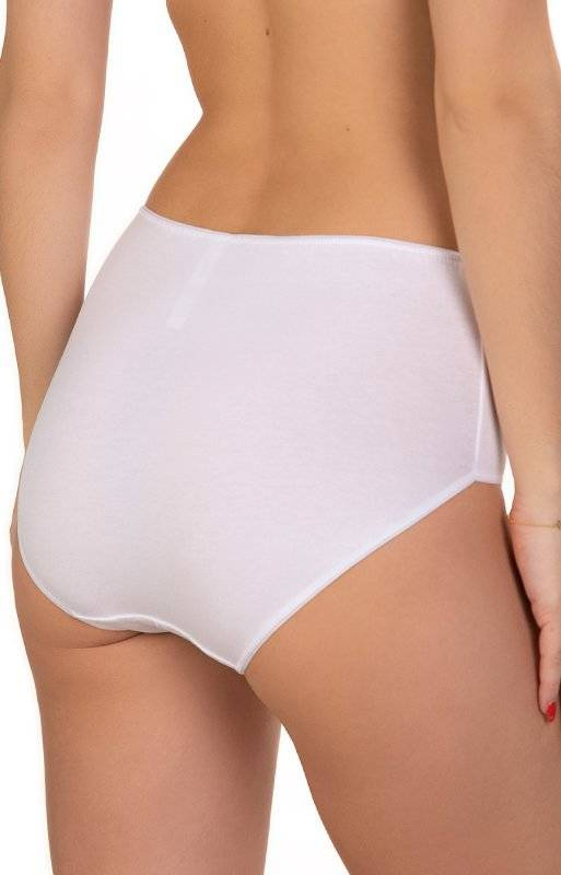 Bawełniane wysokie figi damskie Lama - 400 Midi granatowe