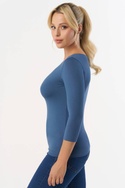 Bluzka damska MANATI.3/4 Babell DENIM