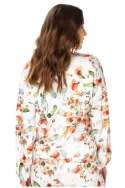 Koszula piżamowa MARCELLA 86667 w kwiaty z bawełny