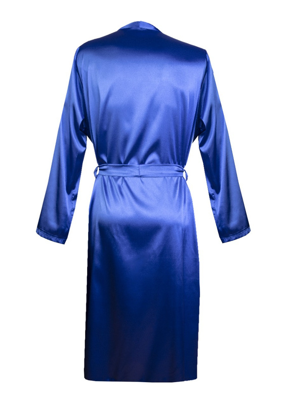 Podomka Męska Christian - satyna granat - Dkaren