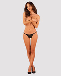 Czarne stringi Obsessive Celia Noir 