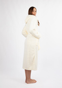 Szlafrok/Podomka DIANA DŁUGA - puch ecru  - Dkaren