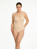 Wyszczuplające body SEAMLESS BODY 421 bezszwowe  JULIMEX beż