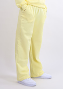 Spodnie DK-K-B8 - żółty bawełna - Dkaren