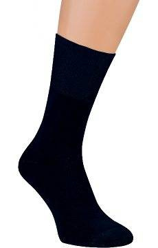 Długie skarpetki bambusowe Skarpol 10 GRANATOWE