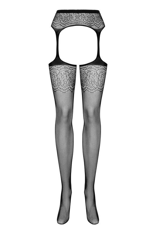 Pas do pończoch i pończochy 2w1 Obsessive S207