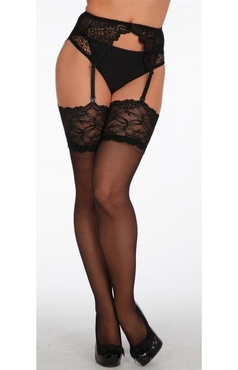 Regulowany pas do pończoch De Lafense 136 z haftkami