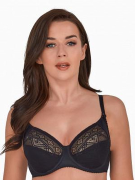 Biustonosz Nancy czerń 059 - Gaia