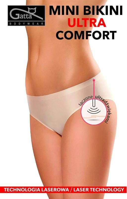 Gatta Mini Bikini ULTRA Comfort - Laserowo cięte / czarne