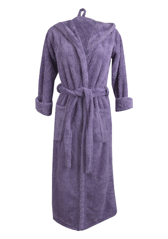 Szlafrok/Podomka DIANA DŁUGA - puch granat - Dkaren