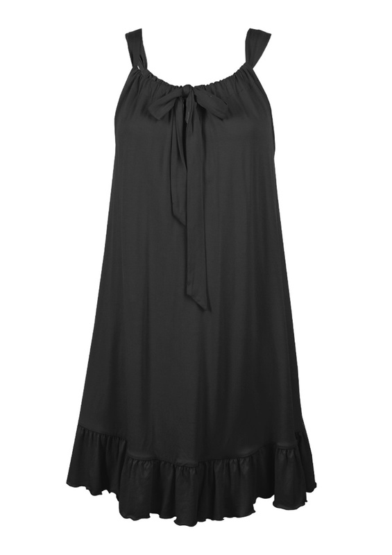 Halka DK-H-W1 - wiskoza czarny - Dkaren