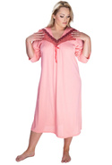Luźna koszula nocna plus size Mewa Diana Love 6585 