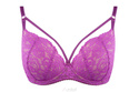 Biustonosz różowy Push Up Unikat KOSMO