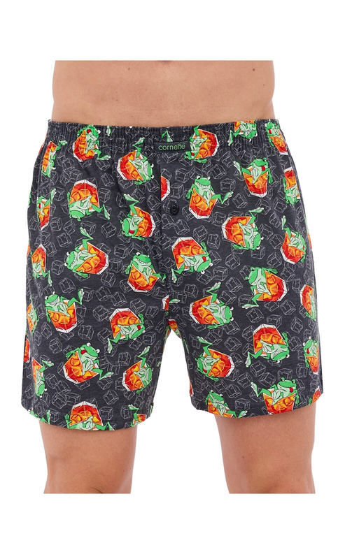 Śmieszne luźne bokserki męskie Cornette - Classic MIX